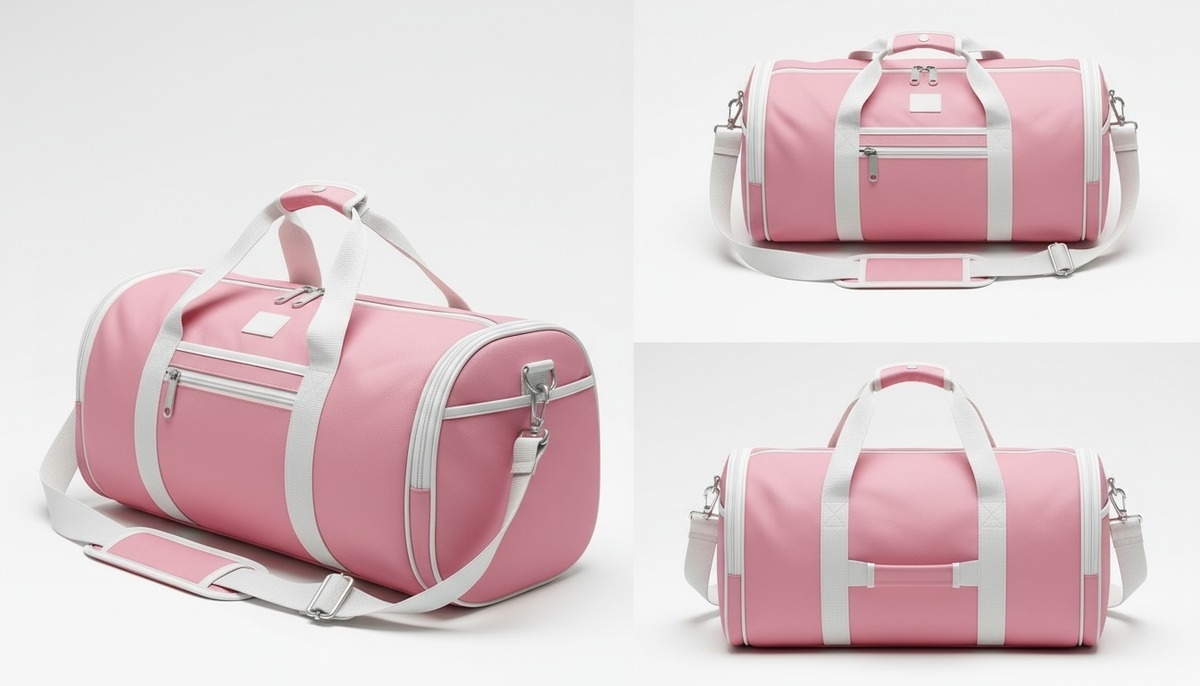 Bartind Pink & Silver Carry Bag BI-6130