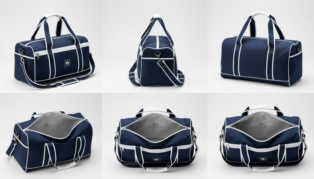 Bartind Black & Grey Carry Bag BI-6135