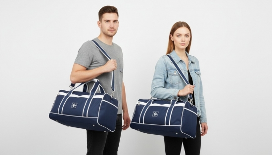 Bartind White & Silver Carry Bag BI-6129