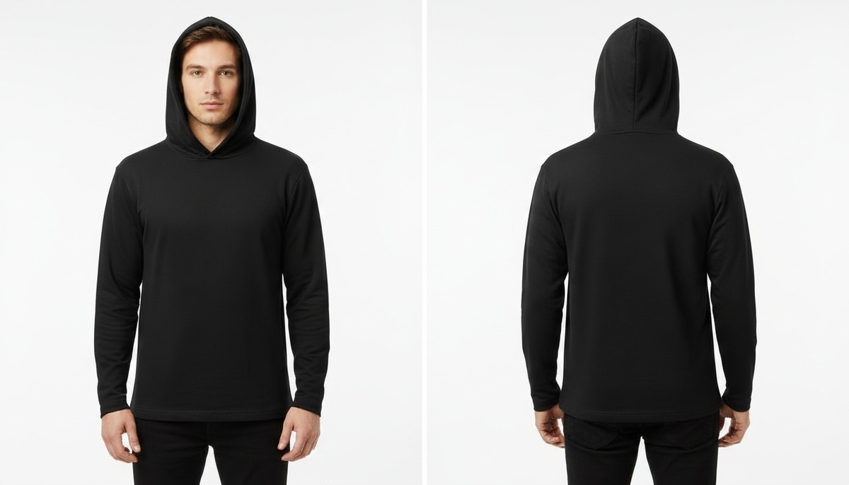 Women's Lightweight Hoodie Shirt - Athleisure Fit 074