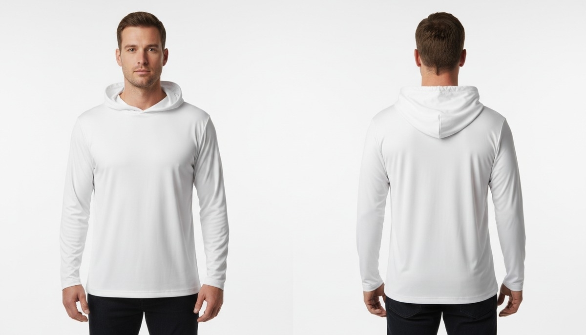 Women's Lightweight Hoodie Shirt - Athleisure Fit 084