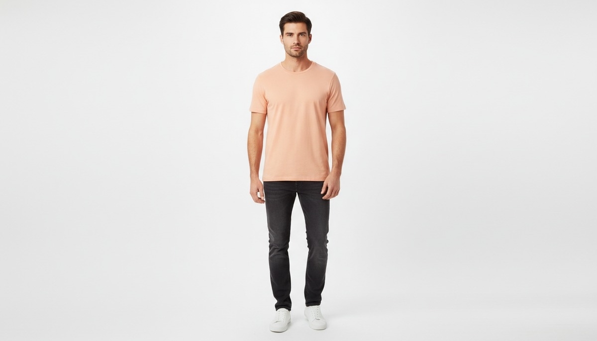 Men's Round Neck Cotton T-Shirt - Everyday Style 151