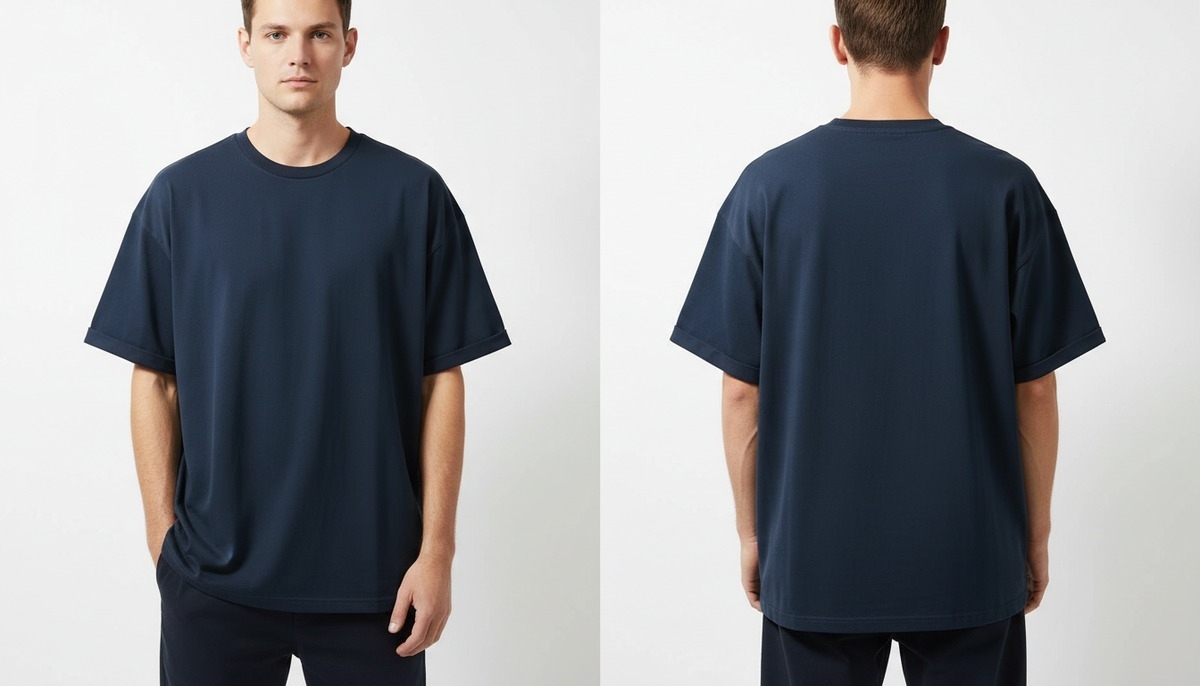 Unisex Oversize Relaxed Fit Tee - Fashion Basic 064