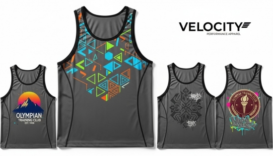 Men's Sleeveless Tank - Breathable Wear 017
