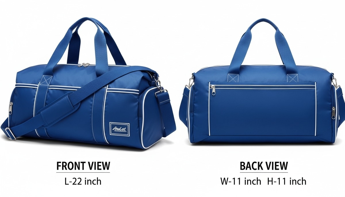 Bartind Navy & Royal Blue Duffle Bag BI-6001