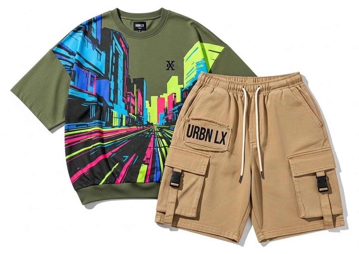 Streetwear Short Set BI-4101