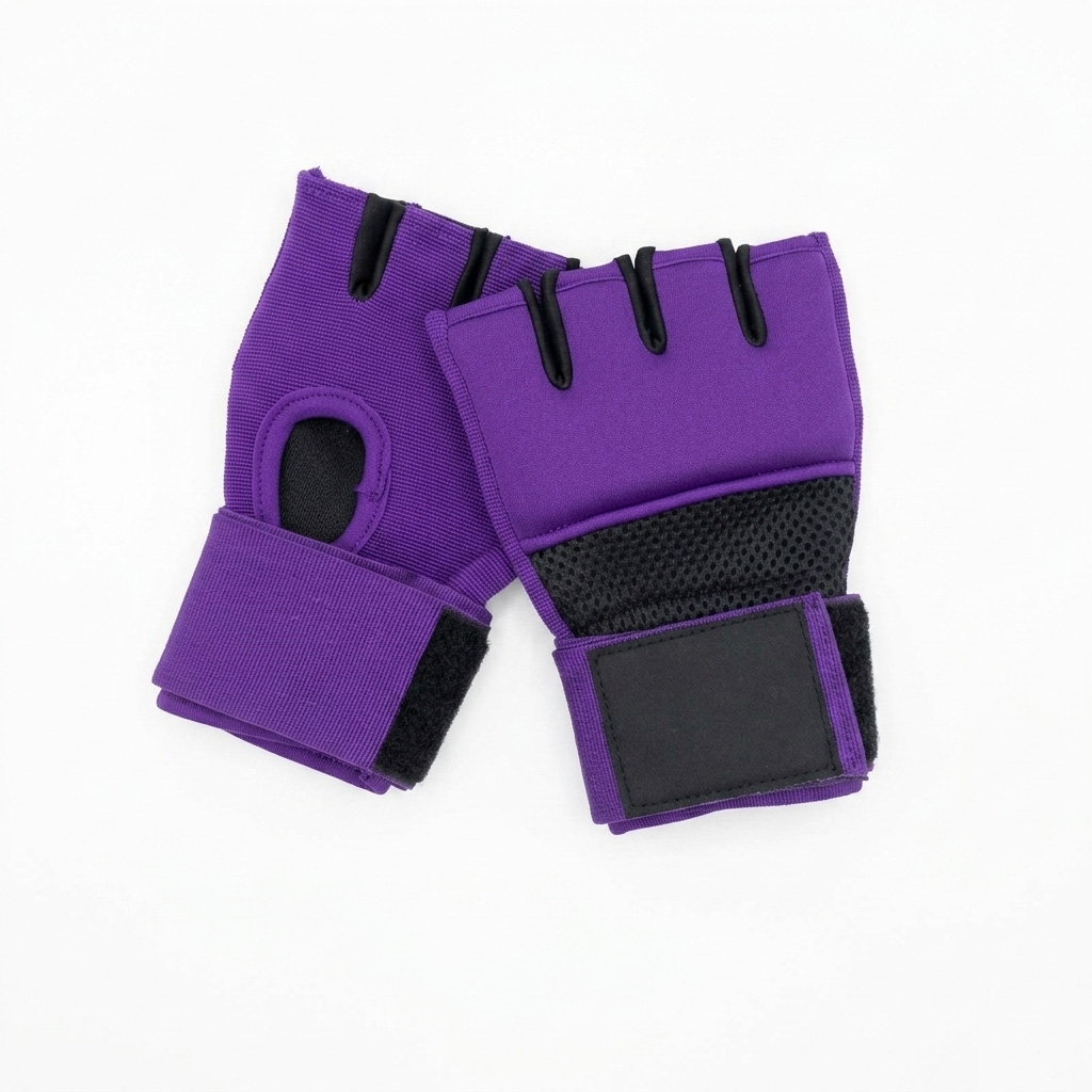 Bartind Purple & Black MMA Gloves BI-8303