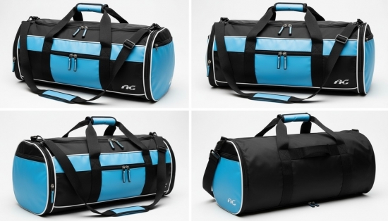Bartind Black & Brown Duffle Bag BI-6088