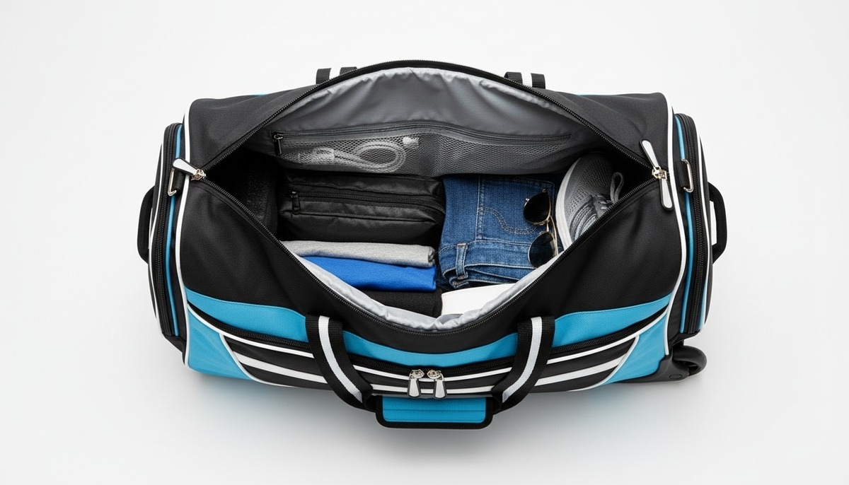 Bartind Black & Brown Sports Bags BI-6380
