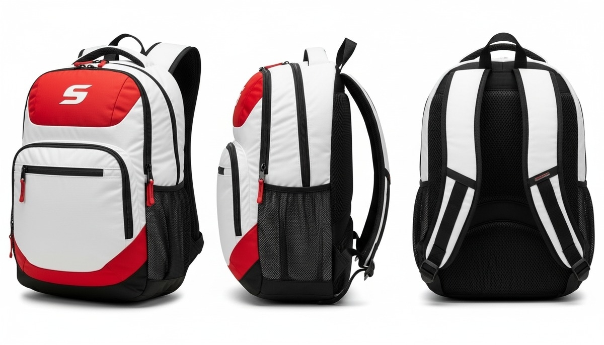 Bartind Black & Silver Backpack BI-6401
