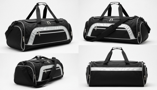 Bartind Black & Brown Sports Bags BI-6373