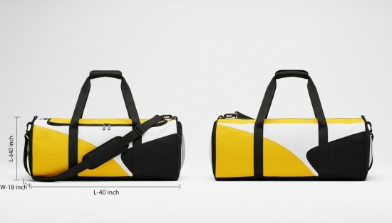 Bartind Black & Yellow Cricket Bags BI-6620