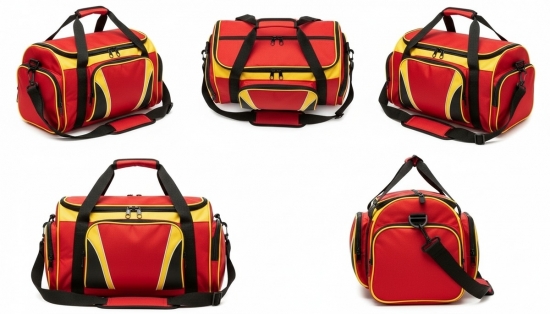 Bartind Red & Black Sports Bags BI-6352