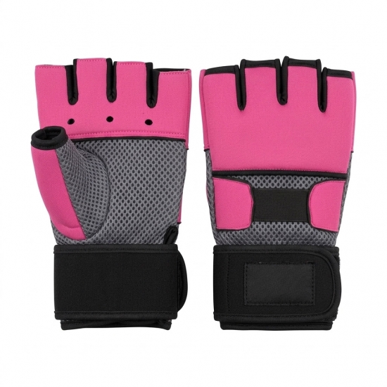 Bartind Black & Pink Grappling Gloves BI-8203
