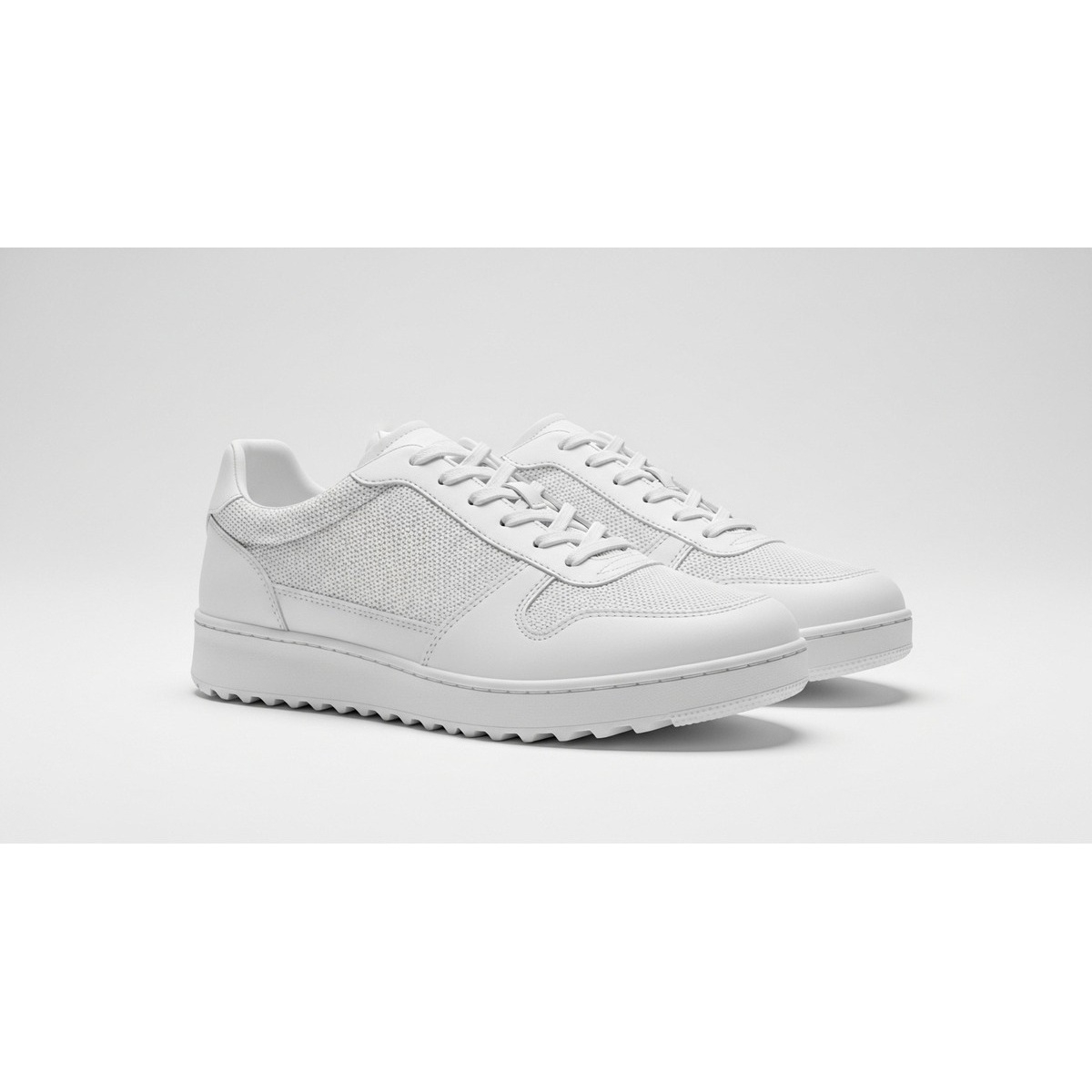 Everyday Court Mixed-Material Jogger Shoes - Streetwear Style