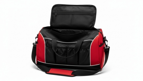 Bartind Black & Red Sports Bags BI-6341
