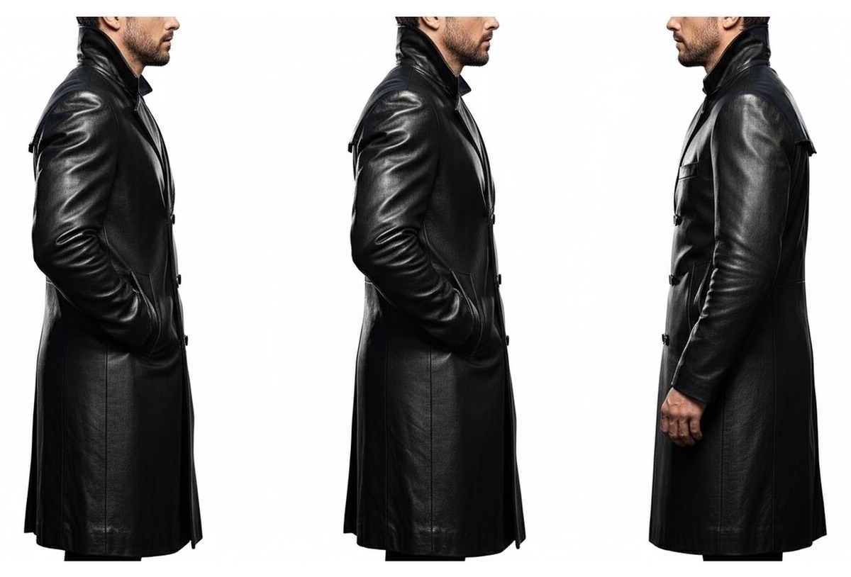 Premium Leather Jacket - Classic Zip Style BI-9001