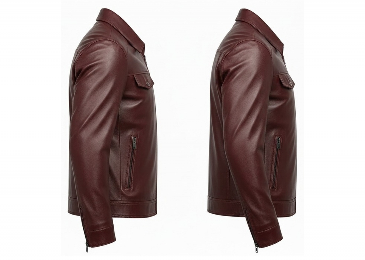Genuine Leather Jacket - Clean Front Style BI-9006
