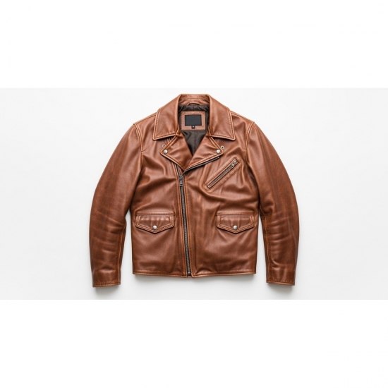 Premium Leather Jacket - Rider Look BI-9028
