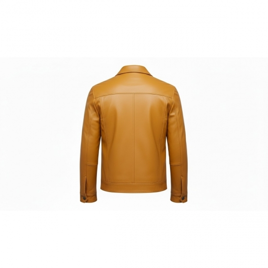 Genuine Leather Jacket - Clean Front Style BI-9042