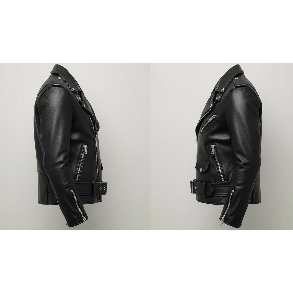 Leather Jacket - Tailored Casual Style BI-9065