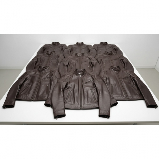 Premium Leather Jacket - Classic Zip Style BI-9067