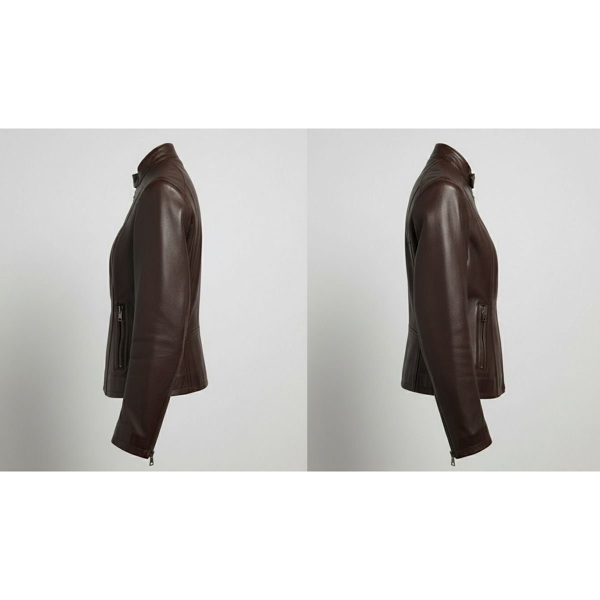 Premium Leather Jacket - Rider Look BI-9070
