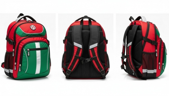 Bartind Black & Red Backpack BI-6402