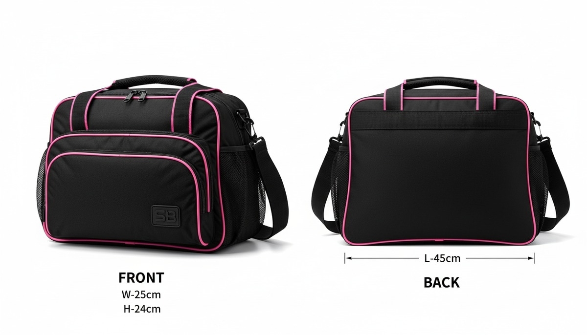Bartind Black & Brown Carry Bag BI-6101