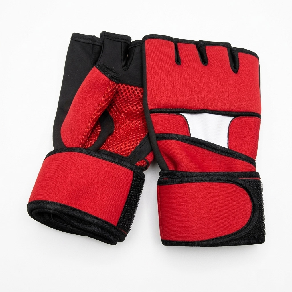 Bartind Red & Black Training & Bag Gloves BI-8401