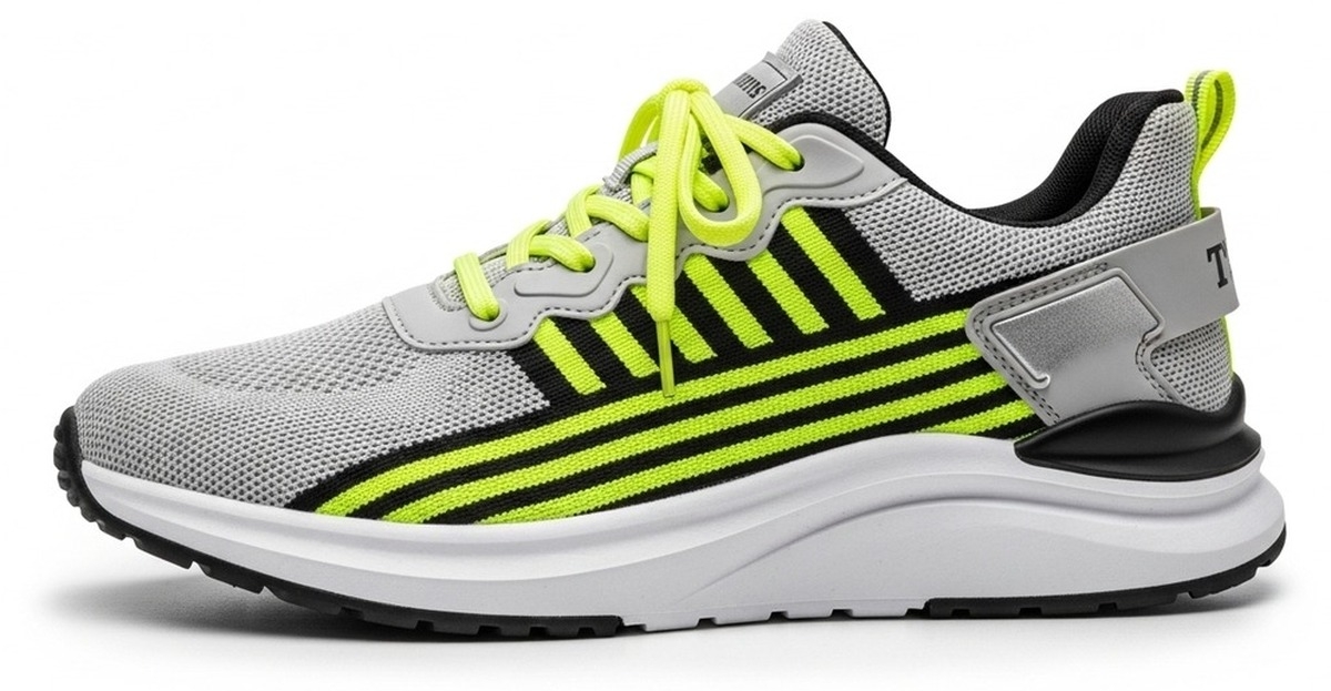 Volt Stripe Lace-Up Jogger Shoes