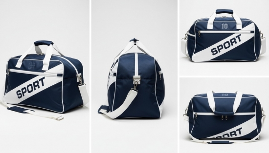 Bartind Black & Navy Kit Bag BI-6245