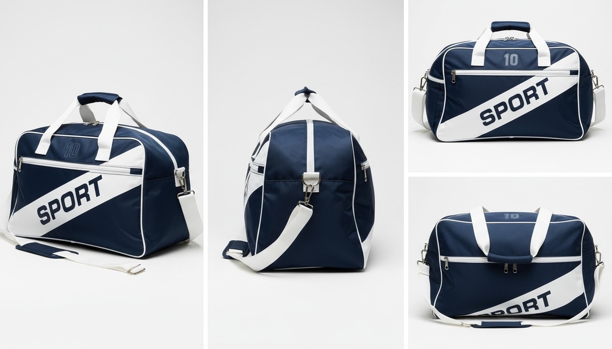 Bartind Black & Navy Kit Bag BI-6245